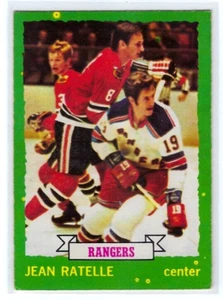 1973-74 O-Pee-Chee Hockey #141 - Jean Ratelle - New York Rangers - Imagen 1 de 2