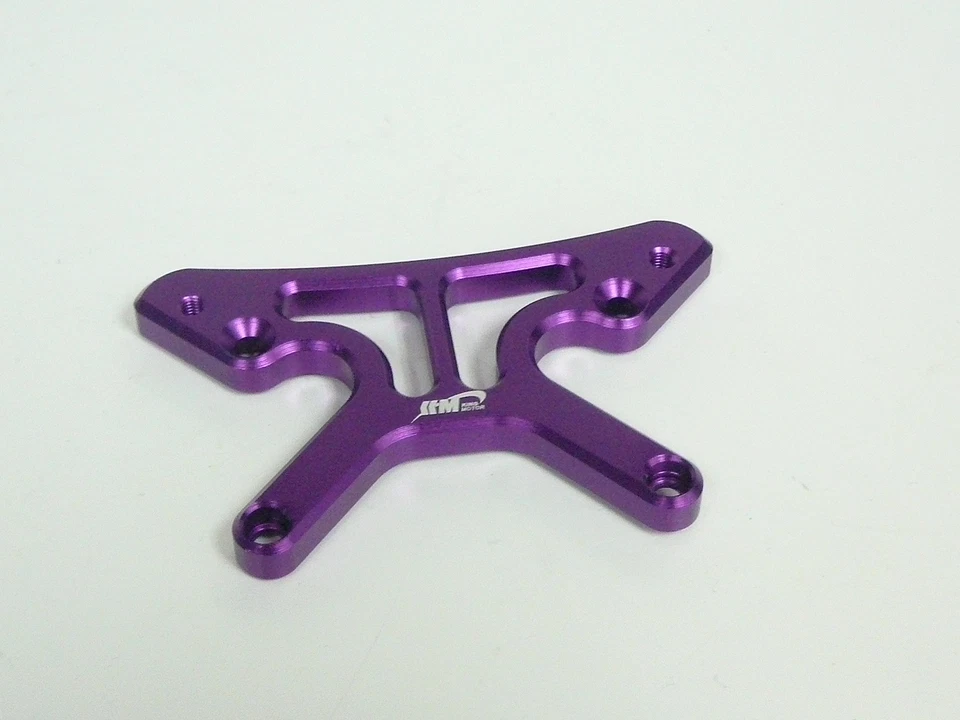 Torre de choque frontal de liga roxa KING MOTOR para HPI Baja 5B SS 5T 5SC KM Rovan # - Imagem 1 de 1