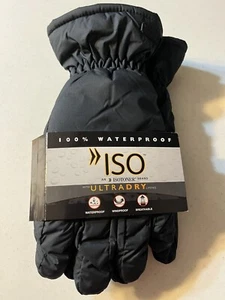 NUOVI GUANTI UOMO ISOTONER ULTRA DRY FODERA NERI XL 100% IMPERMEABILI - Foto 1 di 3