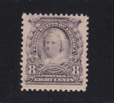 US 306 8c Martha Washington Mint VF OG NH SCV $110 - Image 1 of 2