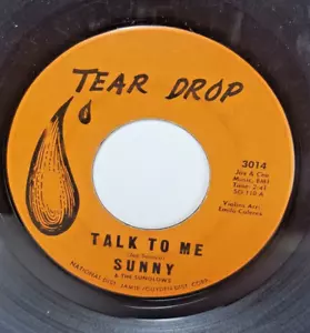 45 RPM R&B Sunny & The Sunglows "Talk To Me/ Every Week, Every Month... - Imagen 1 de 4