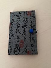 Mini Note Book Pocket Size Travel Journal Hard Cover Asian Design Fabric