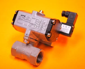 Kitz C-1 0,75" Regel-Durchflussventil 60-100psi mit Nok TZ50 - Bild 1 von 3