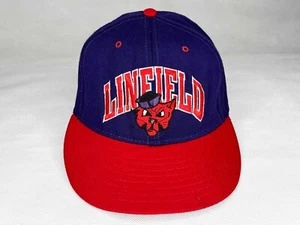 Vintage Pro Line Linfield Wildcats NCAA Baseball Cap Hat Sz 7 1/2 Purple USA - Picture 1 of 7
