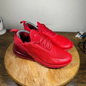 Nike Air Max 270 Women's Size 8.5 Varsity Red Shoe Sneakers CW6987-600 - Picture 1 of 10