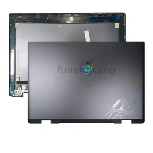 New for MSI Crosshair 16 HX D14V D14VX MS-15P2 16in Gray Top Lid LCD Back Cover - Afbeelding 1 van 2