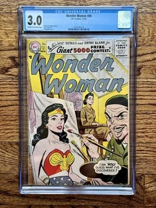 Wonder Woman #86 (1956) CGC 3.0 DC Silver Age Comics - Picture 1 of 3