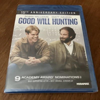 Good Will Hunting (Blu-ray 2020) NEW Robin Williams Matt Damon Ben Affleck Drama - Image 1 of 3