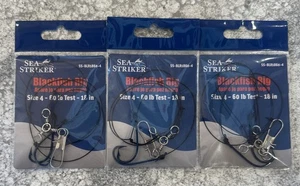 3 Packungen Sea Striker Blackfish Rigs Größe 4 60 LB - Bild 1 von 1
