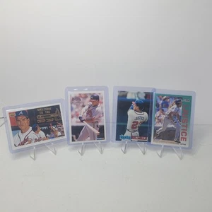 David Justice π₯ Lotto di 4 carte. Atlanta Braves - Foto 1 di 9
