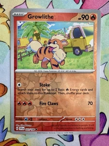 Growlithe 031/198 Sv01: Scarlet & Violet Base Set Reverse Holo - Picture 1 of 1