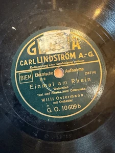 Schellack Platten Vintage Raritäten Sammlung Auflösung - Bild 1 von 8
