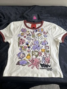 Emergency Intercom X Marc Jacobs By Heaven Baby Tee Size Large NEVER BEEN WORN - Picture 1 of 4