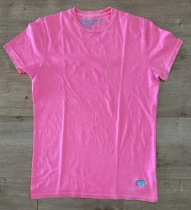 SUPERDRY T-Shirt Oberteil TOP pink Neon Gr: L / 52 NEU - Bild 1 von 5
