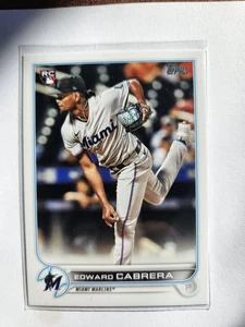 2022 Topps Series 2 - Edward Cabrera #566 (RC) - Picture 1 of 2