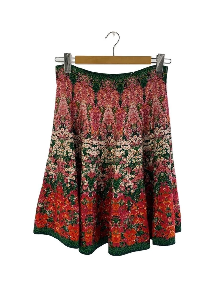 Falda Alexander McQueen M 57% Seda Multicolor Floral 170 70Y Foto 1 de 4
