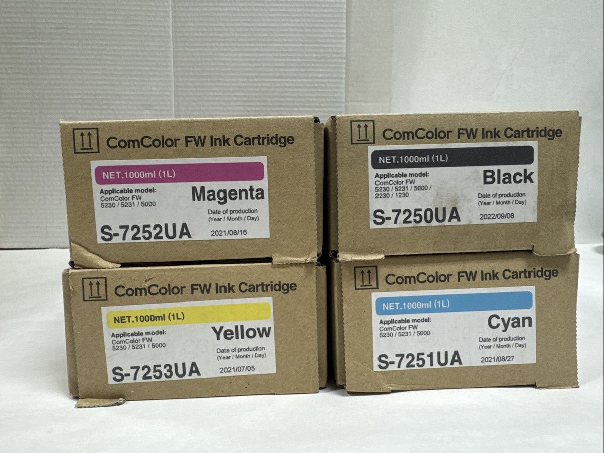 Aprilia Rs 125 Carenado 10 Genuine Riso Brand S-8113 Ink Tubes ...