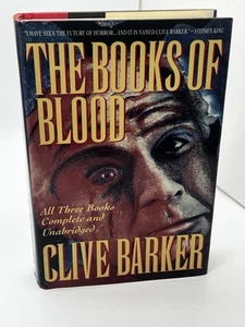 Die Bücher des Blutes (Vol. 1-3) von Clive Barker, 1991, 1st Ed., 2nd Print, HC + DJ - Bild 1 von 5