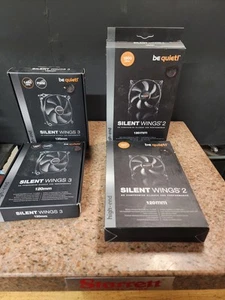 2 Silent wings 3 120mm & 2 Silent Wings 2 120mm - Afbeelding 1 van 8