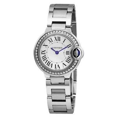 Cartier Ballon Bleu Diamond Ladies 28 mm Watch W4BB0015 - Image 1 of 3