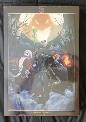 Out of Print  Tenyo Disney The Nighmare Before Christmas  1000 Pc Puzzle NEW - Image 1 of 4