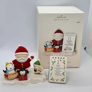 Hallmark Keepsake 2007 Cuenta regresiva para Navidad Adorno de amigos del Polo Sur 4" en caja - Imagen 1 de 24