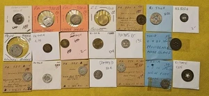 20 verschiedene alte gemischte Transit Medaillen Lot. Siehe Fotos. Unsere B1826 - Bild 1 von 10