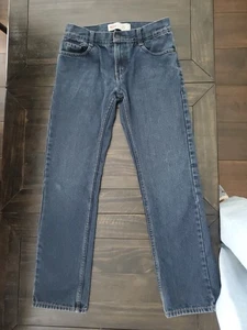Levi's 511 Slim Fit Jeans Herren Jugend Black Label 28X28 16 Reg Dark Medium Wash - Bild 1 von 10