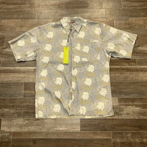 VTG Fubu Platinum FAT ALBERT AOP SHIRT Button Up Y2K Hip Hop Streetwear M NWT - Picture 1 of 5