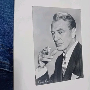 GARY COOPER CINEMA CARTOLINA - Foto 1 di 1