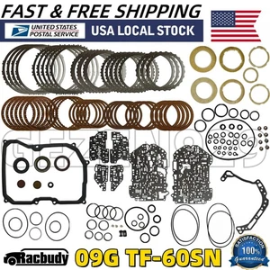09G TF-60SN Transmission Master Rebuild Seals Kit For VW EOS Jetta Golf A3 A4 TT - Picture 1 of 8