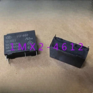 15pcs used HF46F 12-HS1 12VDC 5A four-pin#zc - Bild 1 von 2