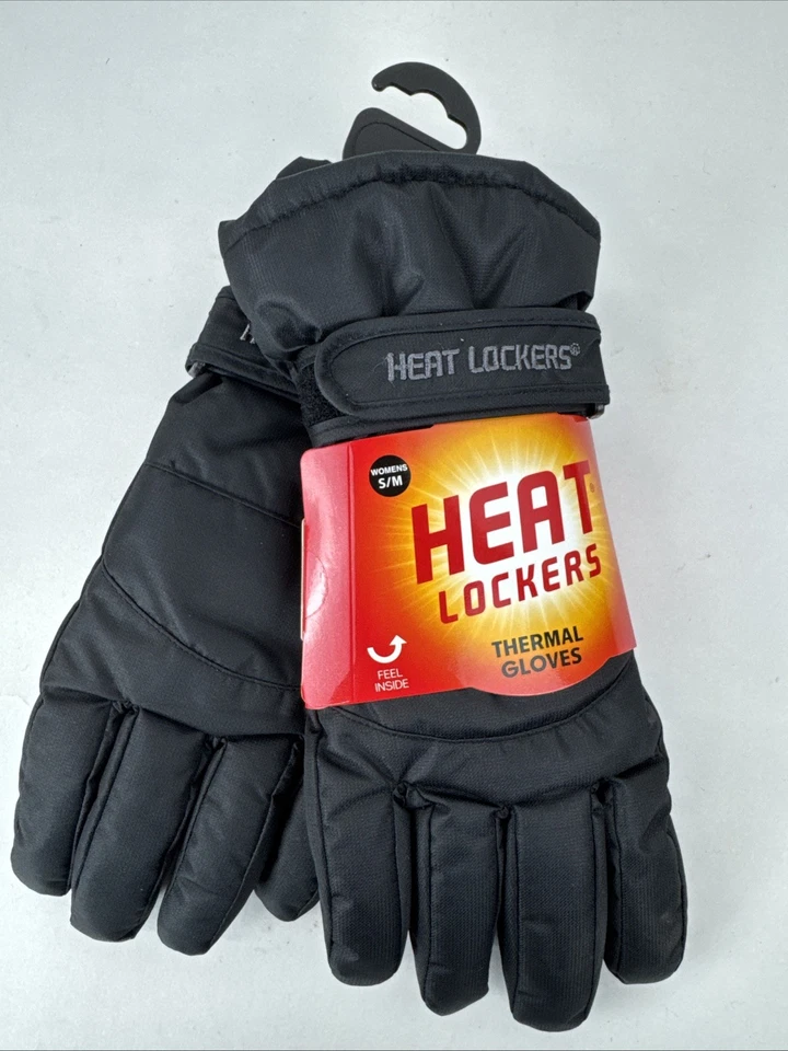 Mens Heat Lockers Thermal Winter Gloves L / XL