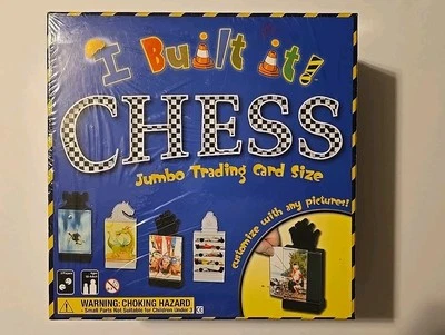 Juego de comercio Jumbo de ajedrez I Built It.  Nuevo en caja y precintado Foto 1 de 3