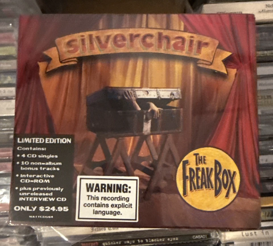 Silverchair-The Freak коробка 1997 РЕДКАЯ еще запечатанный 5 CD бокс-сет номер 03193 новый - Изображение 1 из 4