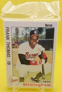 1990 Birmingham Barons Minor League Baseball Team Set Sealed Frank Thomas Best - Picture 1 of 2