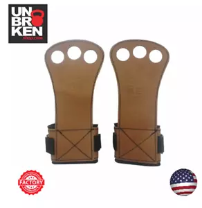 HAND GRIPS - Real Leather with strong wrist support Bear Comp. - Unbrokenshop - Picture 1 of 11