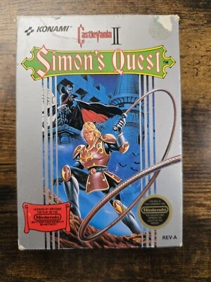 NES Castlevania II: Simon's Quest Nintendo CIB!!All Inserts Complete. - Image 1 of 4
