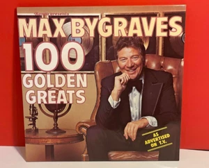 MAX BYGRAVES - Max Bygraves 100 Golden Greats - 1976 UK 100-Track - Imagen 1 de 5