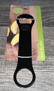Dash Of That Bar Blade Bottle Opener-gunmetal Stainless Steel 7.25” x 1.75” W - Picture 1 of 6