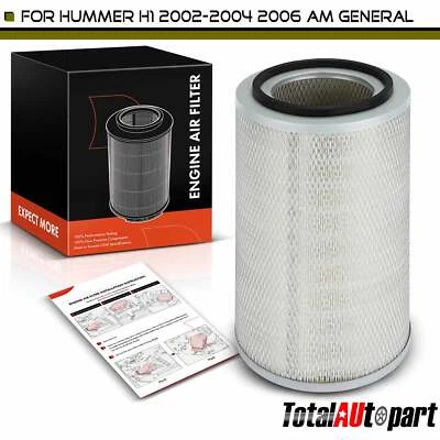 Filtro de aire de motor nuevo 1 pieza para AM General Hummer 1992-2001 Hummer H1 02-04 2006 Foto 1 de 4