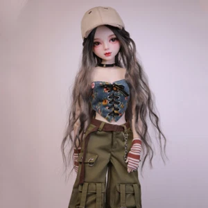 1/3 BJD Doll Fashion Girl Doll 22 inch Height Toy with Removable Outfits Wigs - Picture 1 of 6