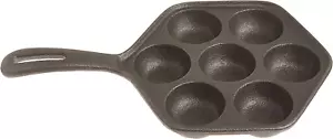 3114 6.5-Inch Cast Iron Danish Aebleskiver Pan Makes - Picture 1 of 8
