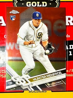 2017 Topps Chrome - #18 Hunter Renfroe (RC) - Image 1 of 2