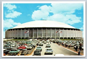 Postal de The Astrodome Houston Texas - Vista de estadio vintage 6x4 reverso escrito - Imagen 1 de 2