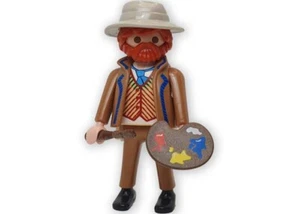Playmobil Dutch painter Van Gogh Historical character  w/ red hair C16 - Picture 1 of 1