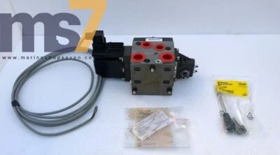 SAUER DANFOSS PVG 32 11107587 PROPORTIONAL VALVE W/11084100 PVEO ACTUATOR #NEW - Image 1 of 4