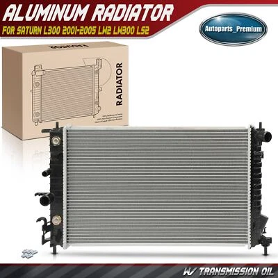 Радиатор с трансмиссионным масляным радиатором для Saturn L300 2001-2005 LW2 LW300 LS2 - Изображение 1 из 4