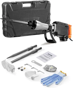 360° Rotary Demolition Hammer – Heavy Duty Concrete Breaker with Cooling System - Picture 1 of 9