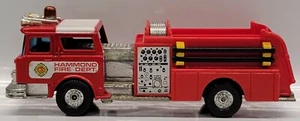 Corgi Mack Hammond Fire Dept. CF Fire Pumper Diecast Toy Truck (Britain) Vintage - Picture 1 of 11